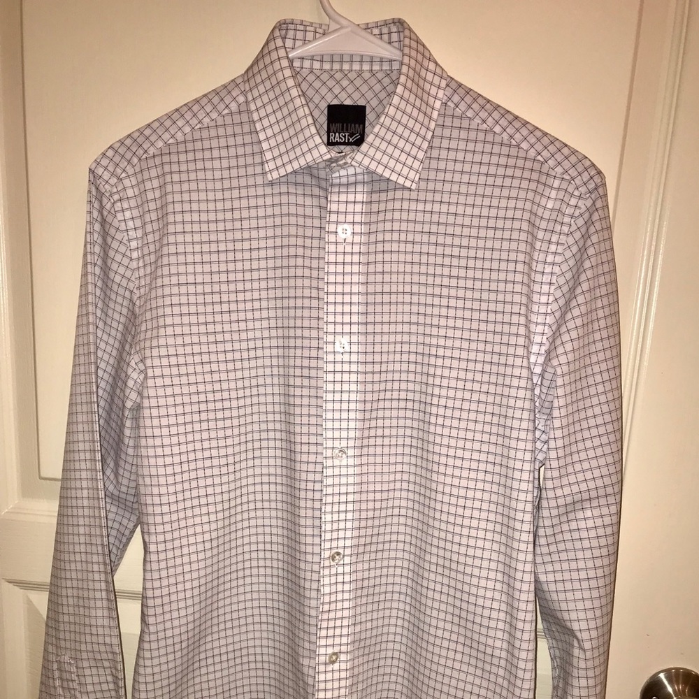 William Rast Men’s Slim Fit Dress Shirt